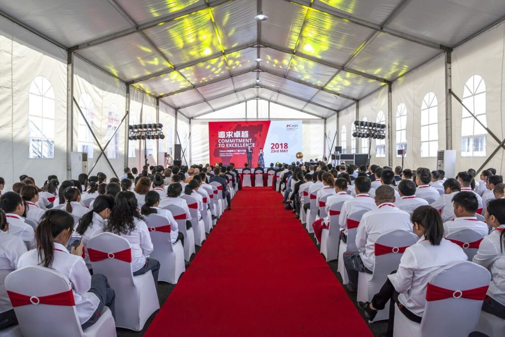 Commitment to Excellence – The new Chinese plant
