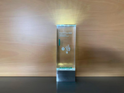 hGears获得舍弗勒集团最佳合作伙伴大奖