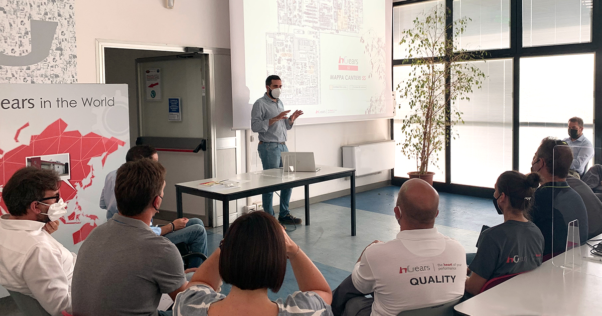 Lean training programme at our Padova plant