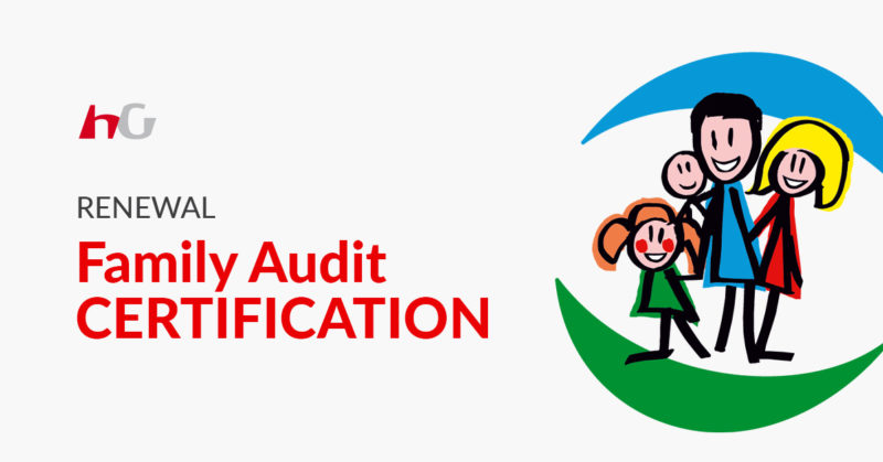 La nostra certificazione Family Audit